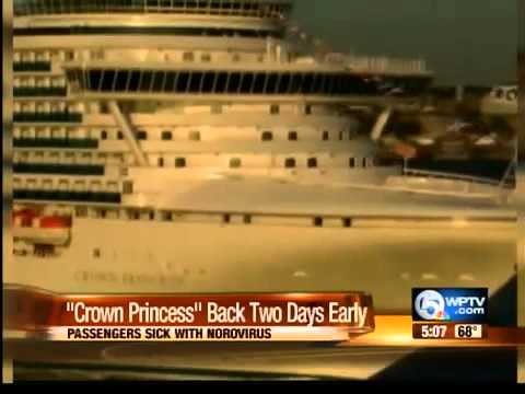 Crown Princess Princess Cruises Norovirus